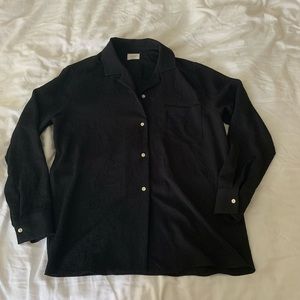 ARITZIA WILFRED BUTTON UP TOP